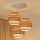 Brilagi - Candeeiro suspenso SPACE YUTE 3xE27/15W/230V bege/branco