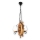 Brilagi - Candeeiro suspenso TIMONA 2xE14/40W/230V faia