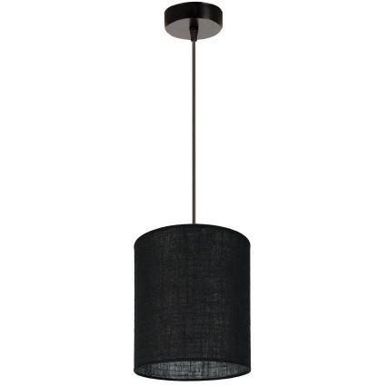 Brilagi - Candeeiro suspenso TUBES 1xE27/15W/230V diâmetro 20 cm preto