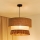 Brilagi - Candeeiro suspenso WINNETOU BOHO 1xE27/15W/230V diâmetro 45 cm castanho/creme
