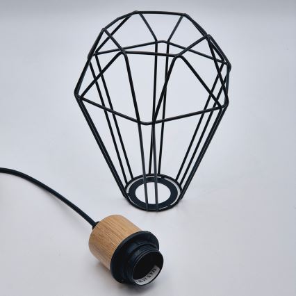 Brilagi - Candeeiro suspenso WOODY BASKET 3xE27/60W/230V carvalho