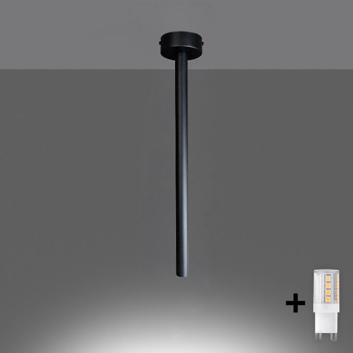 Brilagi - Candelabro integrado LED DRIFA 1xG9/4W/230V preto