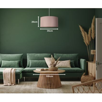 Brilagi - Candelabro num fio FENZA 1xE27/60W/230V