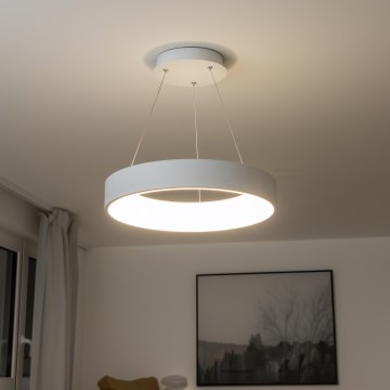 Brilagi - Candelabro suspenso LED com regulação FALCON LED/40W/230V 3000-6500K branca + controlo remoto