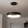 Brilagi - Candelabro suspenso LED com regulação FALCON LED/40W/230V 3000-6500K preto + controlo remoto
