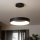 Brilagi - Candelabro suspenso LED com regulação FALCON LED/80W/230V 3000-6500K preto + controlo remoto
