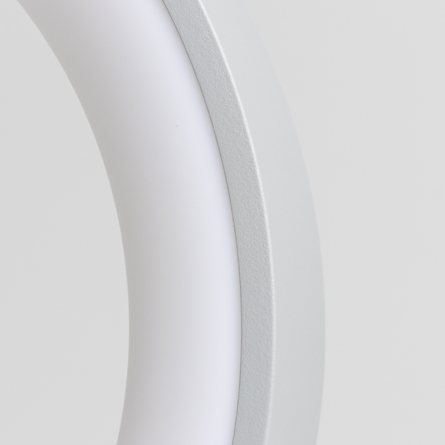 Brilagi - Candelabro suspenso LED com regulação LED FALCON LED/40W/230V 3000-6500K cinzento + controlo remoto