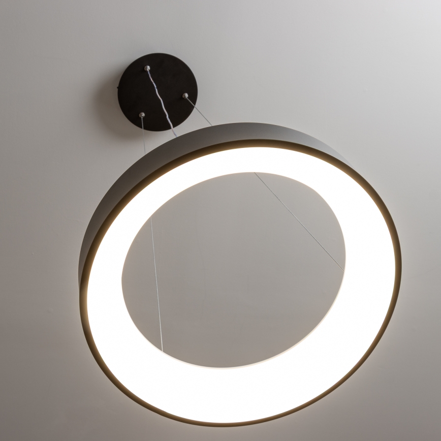 Brilagi - Candelabro suspenso LED com regulação FALCON LED/40W/230V 3000-6500K preto + controlo remoto