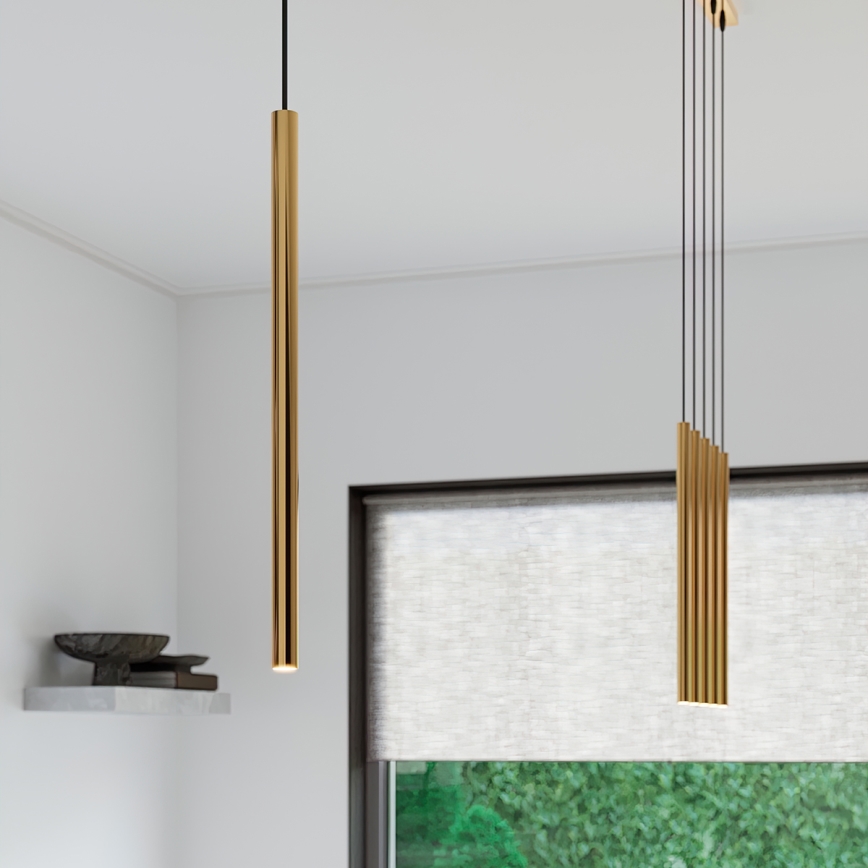 Brilagi - Candelabro suspenso LED DRIFA 1xG9/4W/230V dourada