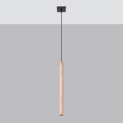 Brilagi - Candelabro suspenso LED DRIFA 1xG9/4W/230V madeira