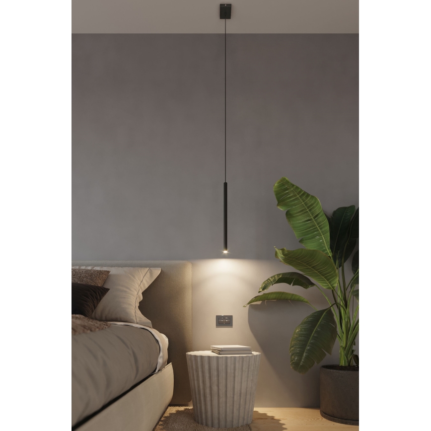 Brilagi -  Candelabro suspenso LED DRIFA 1xG9/4W/230V preto