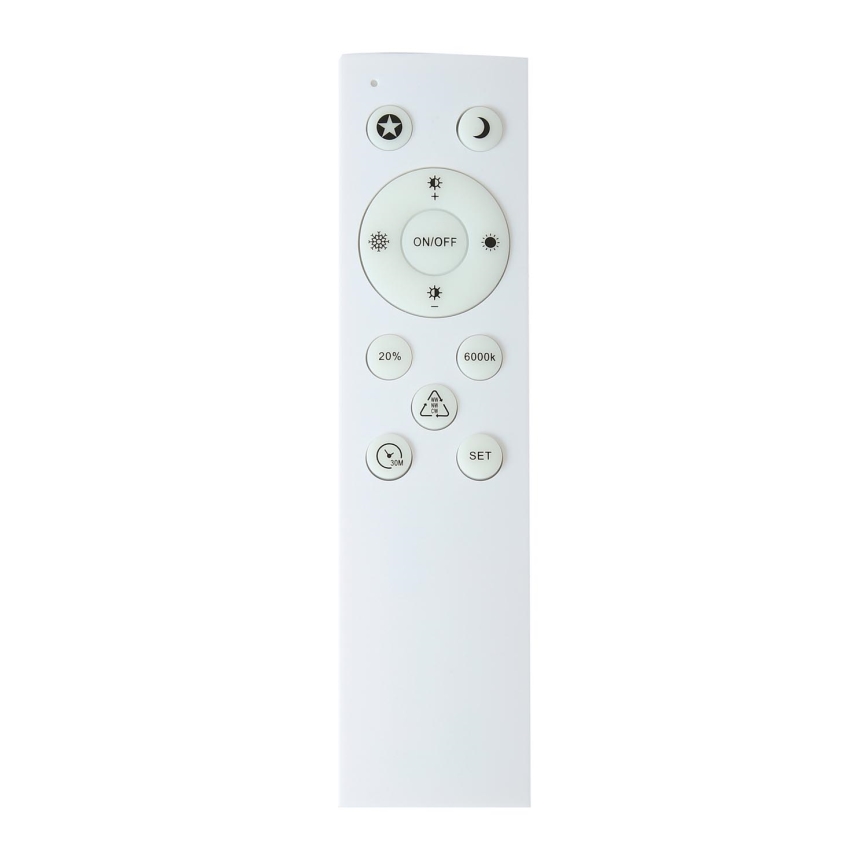 Brilagi - Comando para candeeiro de teto POOL SMART 2xAAA Wi-Fi Tuya branco