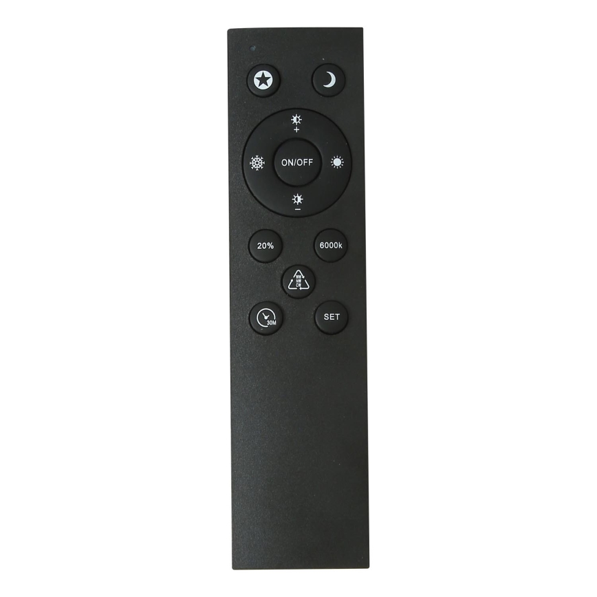 Brilagi - Comando para candeeiro de teto POOL SMART 2xAAA Wi-Fi Tuya preto