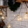 Brilagi - Corrente decorativa LED 10xLED/3xAA 1,8m branco quente