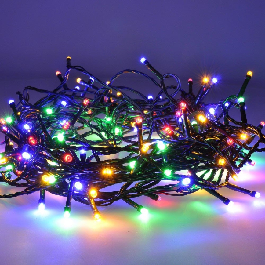 Brilagi - Corrente decorativa LED Exterior 100xLED/8 funções 13 m IP44 multicolor