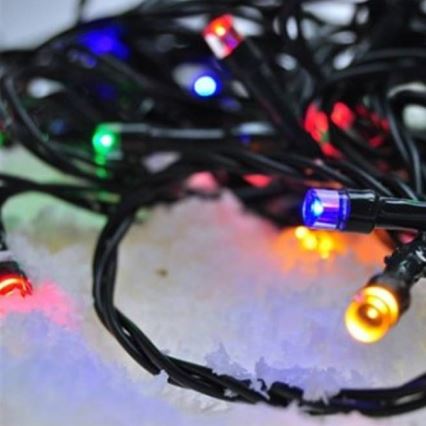Brilagi - Corrente decorativa LED Exterior 100xLED/8 funções 13 m IP44 multicolor