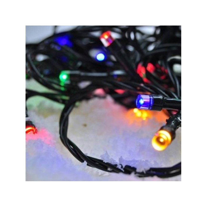 Brilagi - Corrente decorativa LED Exterior 100xLED/8 funções 13 m IP44 multicolor