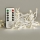 Brilagi - Corrente exterior de Natal LED 120xLED/8 funções/3xAA 9,5m branco IP44 branco quente + comando