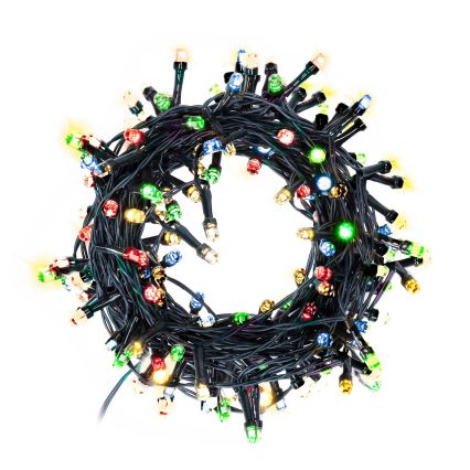 Brilagi - Corrente exterior de Natal LED 200xLED/2 funções 25m IP44 multicolor