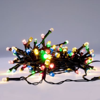 Brilagi - Corrente exterior de Natal LED 200xLED/2 funções 25m IP44 multicolor