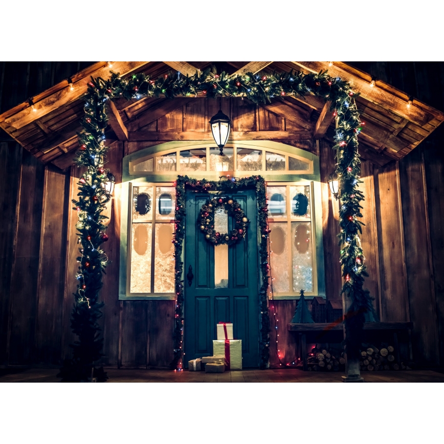 Brilagi - Corrente exterior de Natal LED 200xLED/2 funções 25m IP44 multicolor