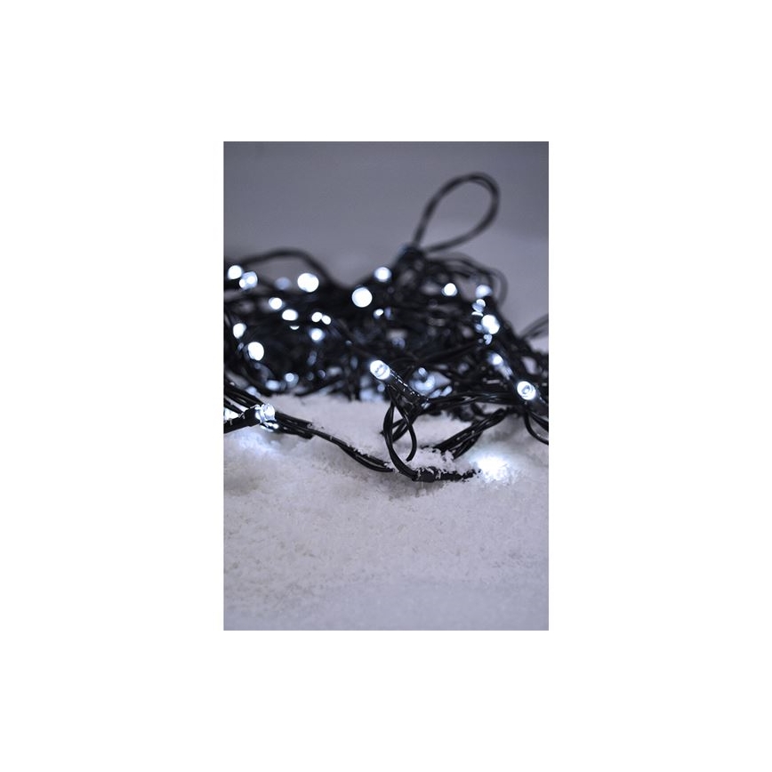 Brilagi - Corrente exterior de Natal LED 500xLED/8 funções 55m IP44 branco frio