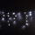 Brilagi - Cortina de Natal LED para exterior 200xLED/8 funções 13m IP44 branco frio pingentes