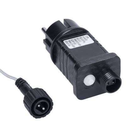 Brilagi - Cortina de Natal LED para Exterior 360 LEDs/8 funções 14 m IP44 branco quente pingentes de gelo
