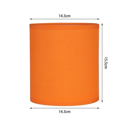 Brilagi - Cúpula universal NUBILA E27 15,5x14 cm laranja