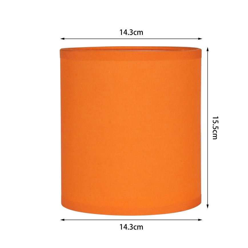 Brilagi - Cúpula universal NUBILA E27 15,5x14 cm laranja