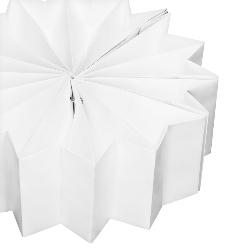 Brilagi - Decoração de Natal LED/2xAA 30 cm floco de neve