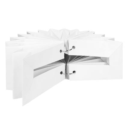 Brilagi - Decoração de Natal LED/2xAA 30 cm floco de neve