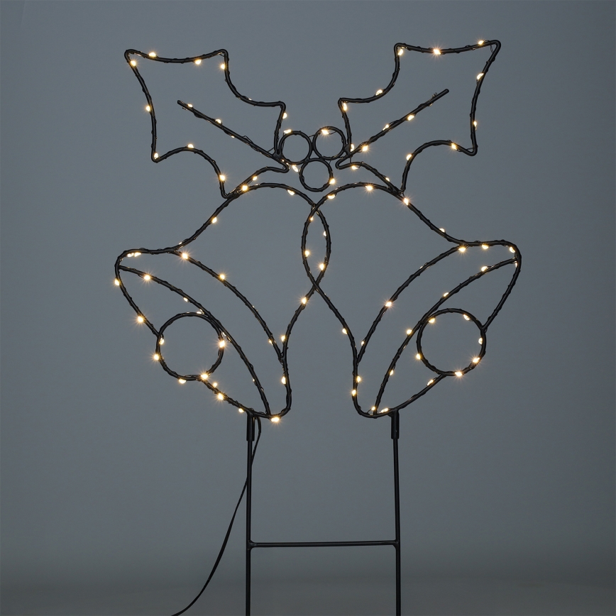 Brilagi - Decoração de Natal LED/3xAA IP44 sininhos