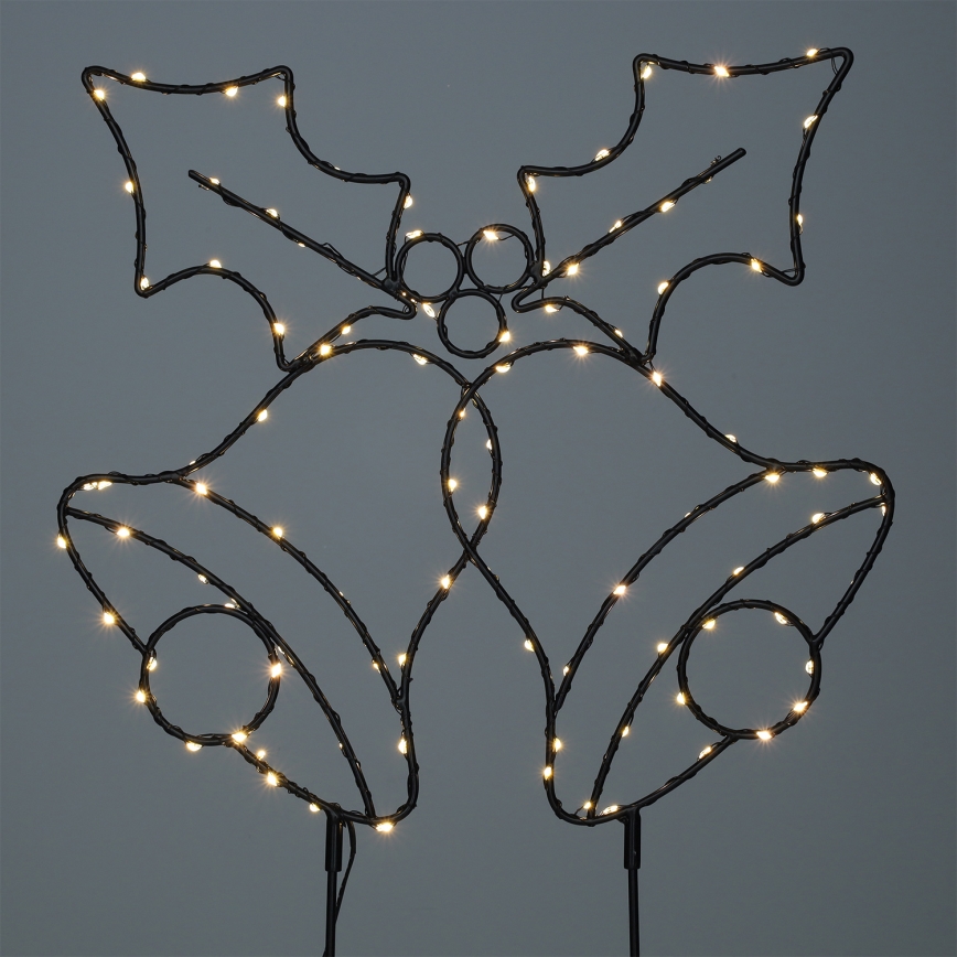 Brilagi - Decoração de Natal LED/3xAA IP44 sininhos