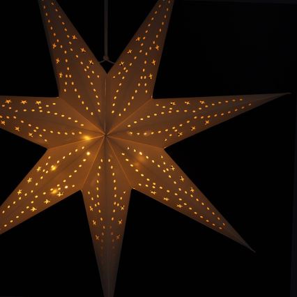 Brilagi - Decoração de Natal LED LED/2xAA estrela branco quente