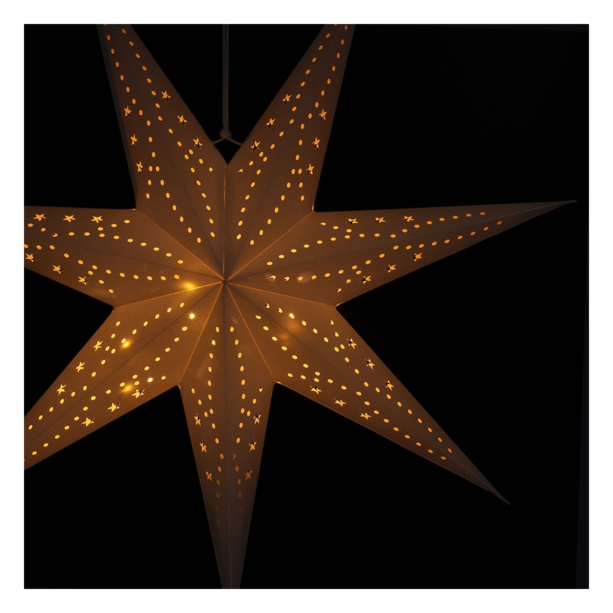 Brilagi - Decoração de Natal LED LED/2xAA estrela branco quente