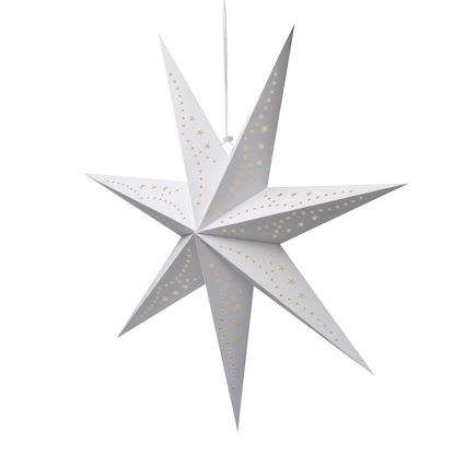 Brilagi - Decoração de Natal LED LED/2xAA estrela branco quente
