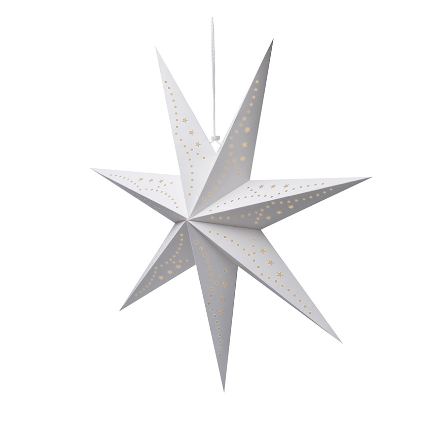 Brilagi - Decoração de Natal LED LED/2xAA estrela branco quente