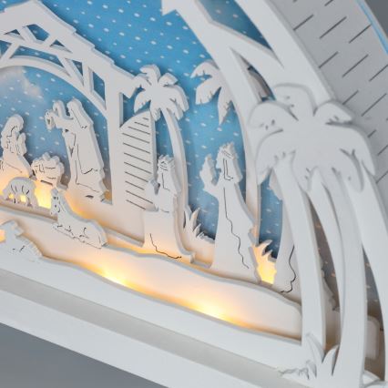 Brilagi - Decoração de Natal LED LED/2xAA presépio