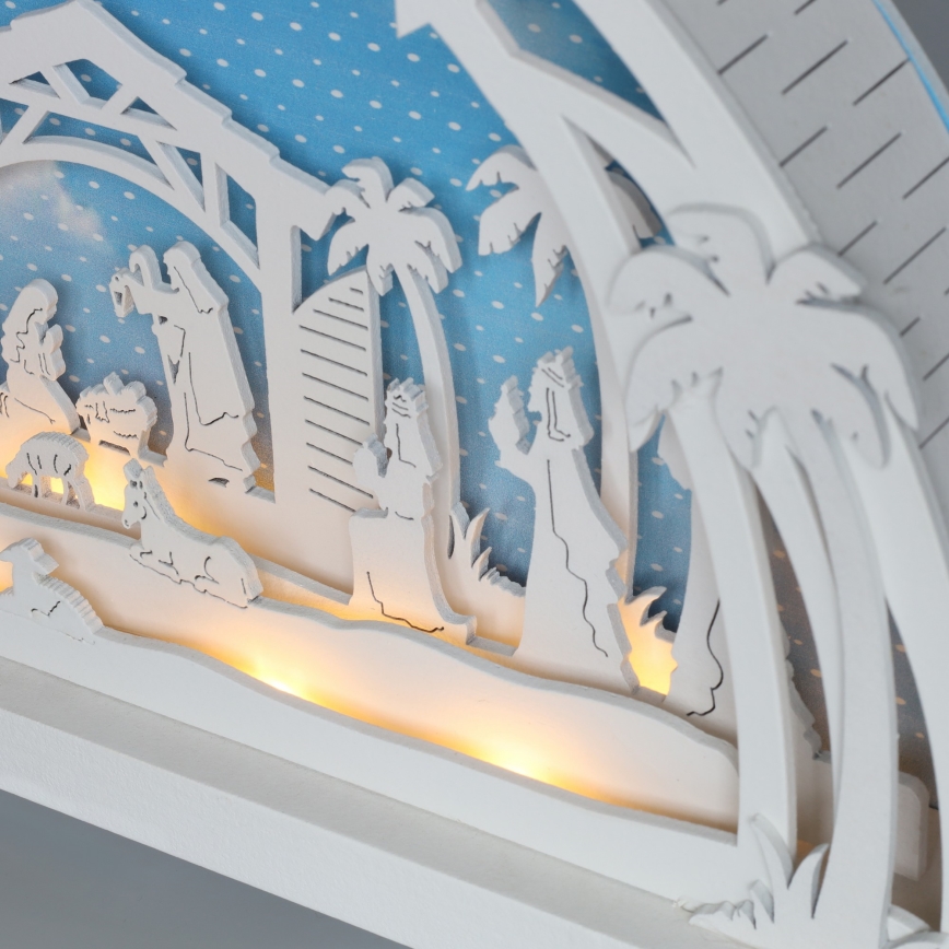 Brilagi - Decoração de Natal LED LED/2xAA presépio