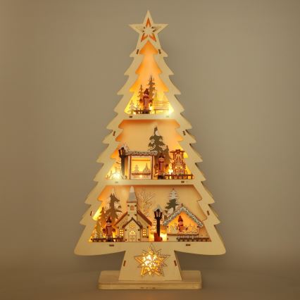 Brilagi - Decoração de Natal LED LED/3xAA árvore