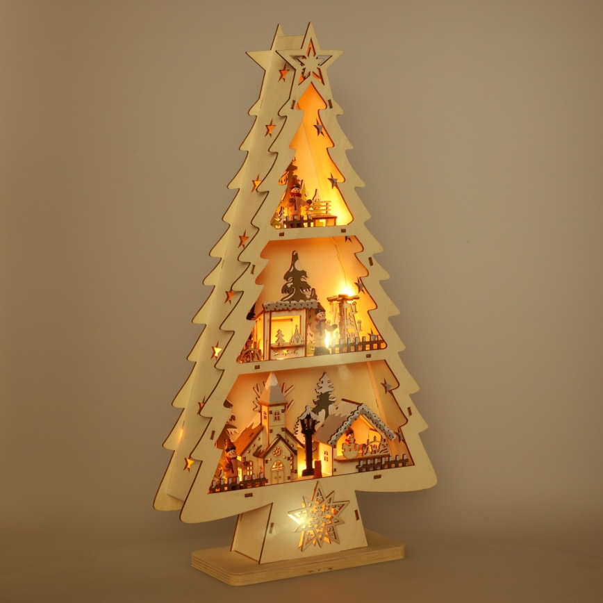 Brilagi - Decoração de Natal LED LED/3xAA árvore