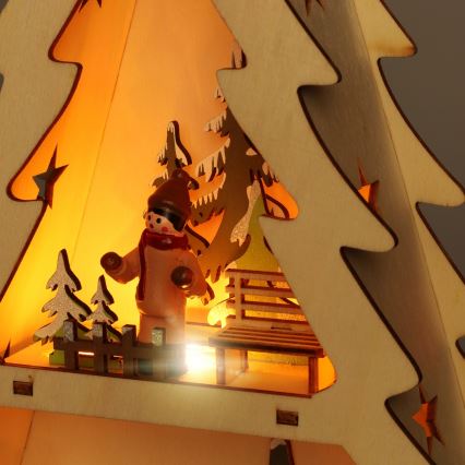 Brilagi - Decoração de Natal LED LED/3xAA árvore