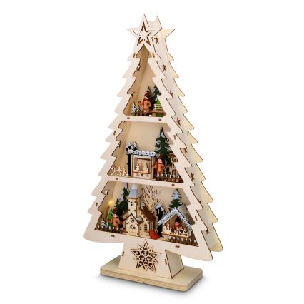 Brilagi - Decoração de Natal LED LED/3xAA árvore