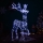 Brilagi - Decoração de Natal LED para exterior LED/3,6W/31/230V 6500K 120 cm IP44 rena