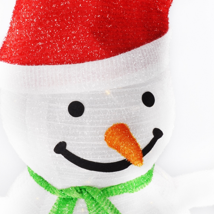 Brilagi - Decoração exterior de Natal LED 40xLED/3xAA IP44 boneco de neve