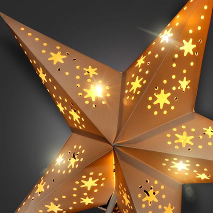 Brilagi - Decoração de Natal LED LED/3xAA estrela