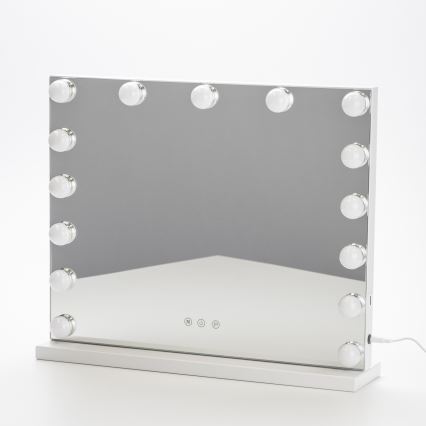 Brilagi - Espelho de maquilhagem LED regulável HOLLYWOOD LED/15W/230V 3000/4000/6500K