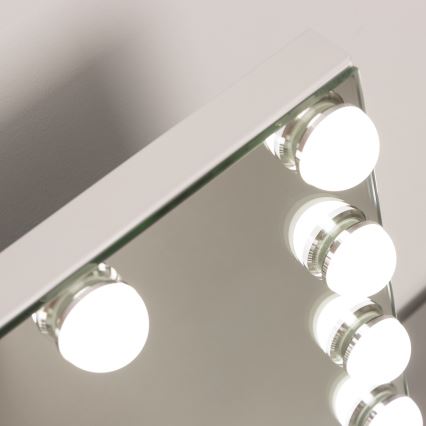 Brilagi - Espelho de maquilhagem LED regulável HOLLYWOOD LED/15W/230V 3000/4000/6500K