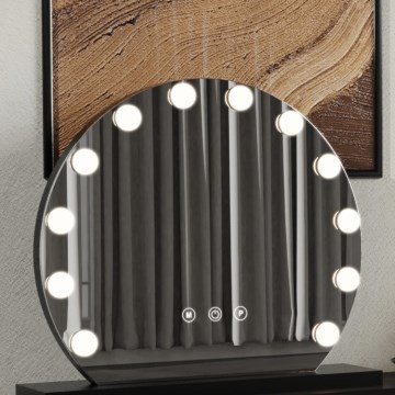 Brilagi - Espelho de maquilhagem LED regulável HOLLYWOOD LED/12W/230V 3000/4000/6500K